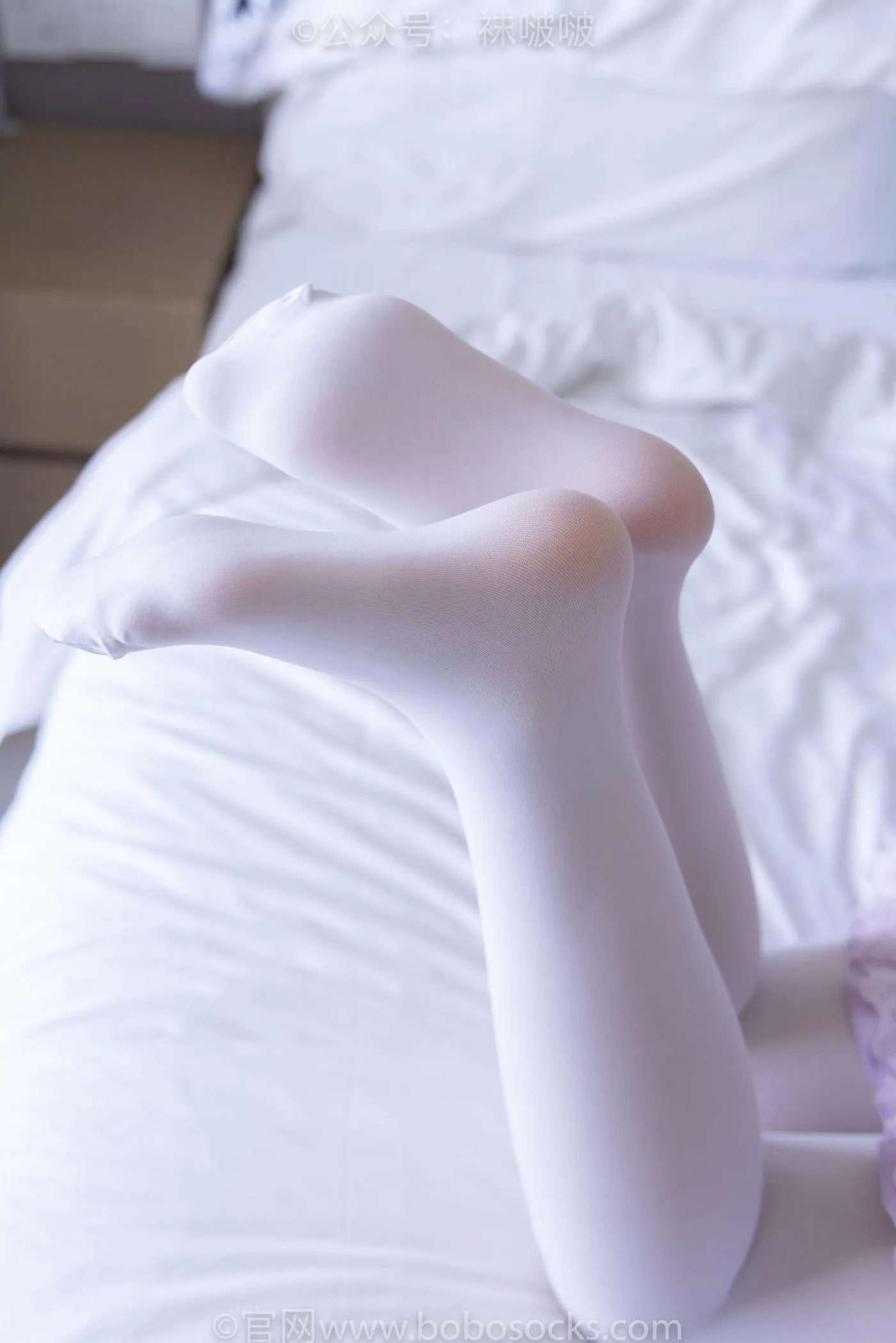 [BoBoSocks袜啵啵]NO.079 砂糖-皮鞋、厚白丝（花絮版） [140P]插图8
